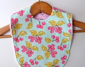Cherry infant bib