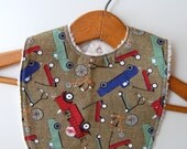 Boy and Toys infant bib