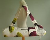 Yoga Mat Bag - Atomic Flowers in Purple