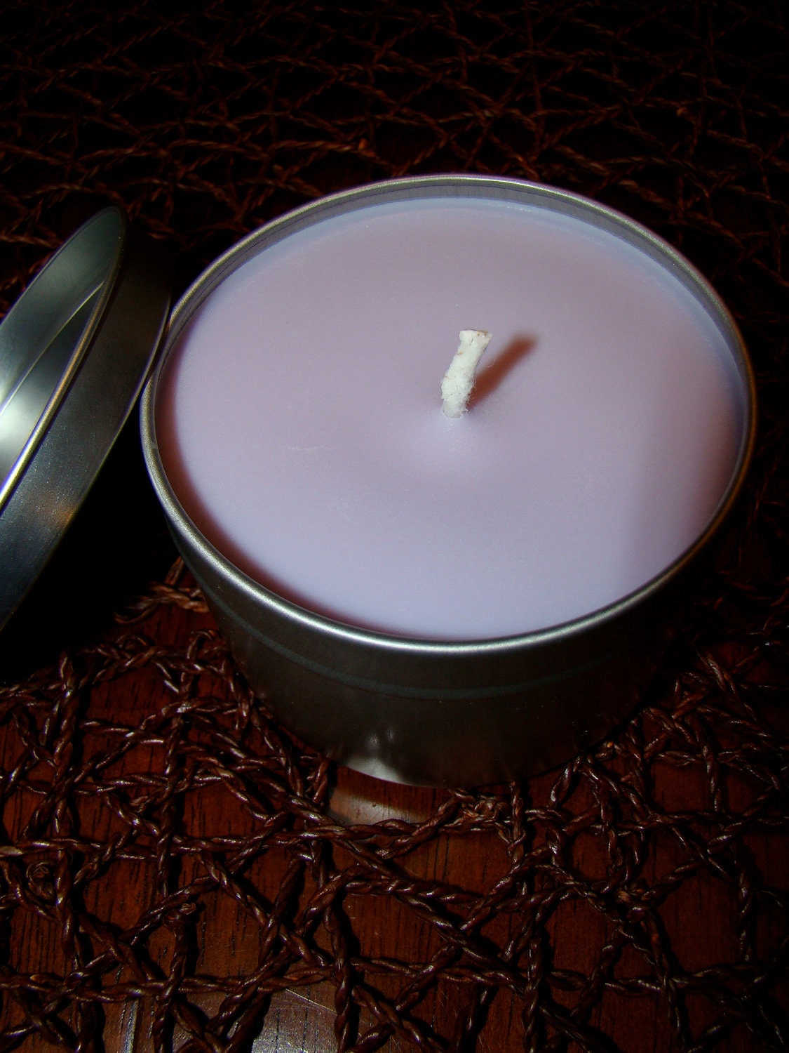 LILAC - 8 oz Premium Soy Candle Tin