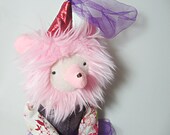 Pink Princess Plush Bear Ballerina