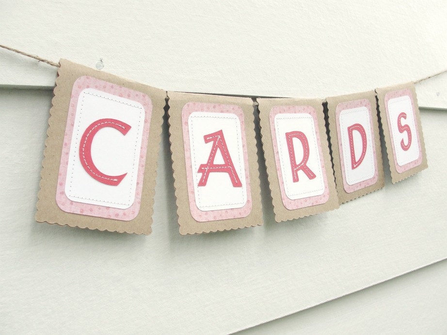 Mini CARDS Banner, Custom Colors Available
