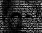 Robert Frost - 11x14 Typographical Portrait Fine Art Print