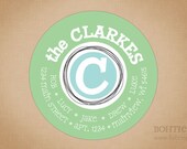 Personalized Return Address Labels: The Family Circle