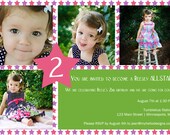 Birthday Invitation:  Allstar (Girl)