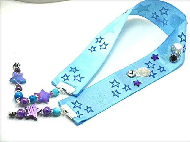 BOOKMARK Pretty and Practical Satin and Bead Bookmark For PEACE
