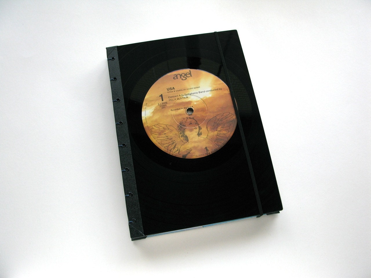 USA Recycled Vinyl LP Album Sketchbook
