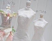 Unfinished Vintage Paper Dress Form Doll