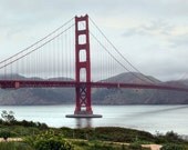 The Golden Gate Bridge on a clear spring morning, San Francisco, CA - Panoramic - 12x36 Fine Art Print