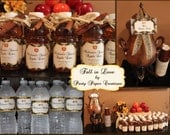 Fall In Love Fall Harvest Personalized Wedding Bridal Shower Thanksgiving Printable Tablescape Party Favors Il_170x135