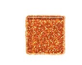 Burnt Orange Glitter Glass Tiles Tesserae Mosaic Squares - 100 3/8 Inch Tiles