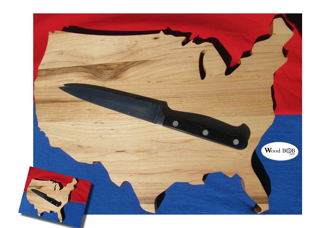 USA Cutting Board by Woodbob.com