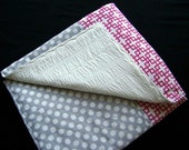 Baby Blanket and Burp Cloths - Graphic Baby