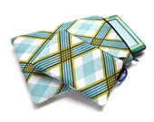 Nook color Cover Set for Nook, Nook Color, Nook Tablet, Kindle Fire,  Kindle in Teal Plaid