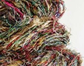 Recycled Sari Silk Yarn - 100 gm