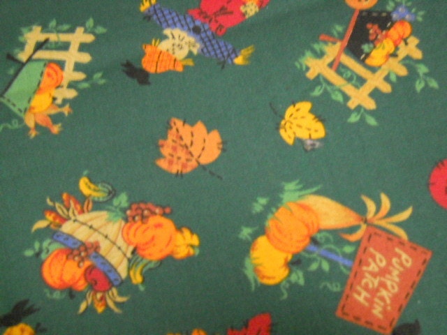 Autumn Printed Fabric