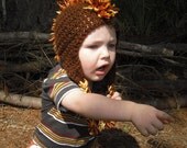 Crochet Mohawk Hat. Made To Order