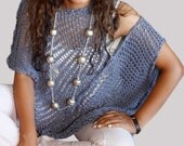 Knitted Tank Top Ostara. Modern Design