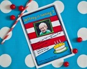 Dr Seuss Inspired Birthday Party Invitation - Dr Seuss Birthday Invitation - Customized Printable Invitation