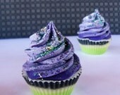 Blackberry Sage Mini Cupcake Soap for party favors, weddings, birthday parties, wedding showers, baby showers