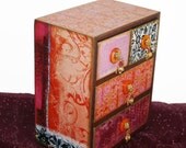 Custom Decorative Jewelry Box Chest Bohemian Soho Made to Order