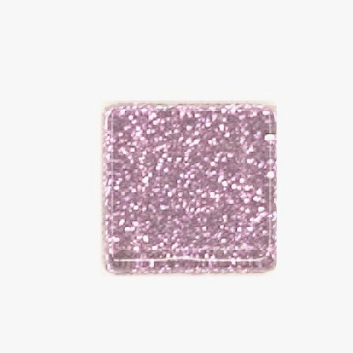 Light Purple Glitter Glass Tiles Tesserae Mosaic Squares - 100 3/8 Inch