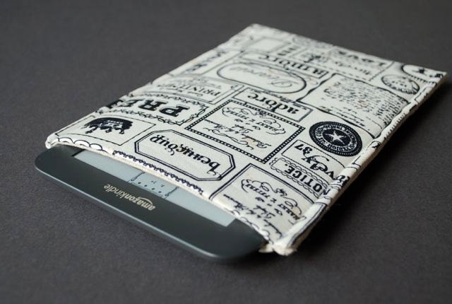 Kindle Case / Kindle Cover / Kindle Sleeve / Kindle 3 Case / Nook Case / NookColor Case / Kobo Case - Stamped