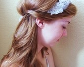 Something Blue Bridal Lace Headband