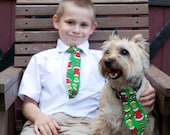 Grinch Neck Ties for Children and Dogs