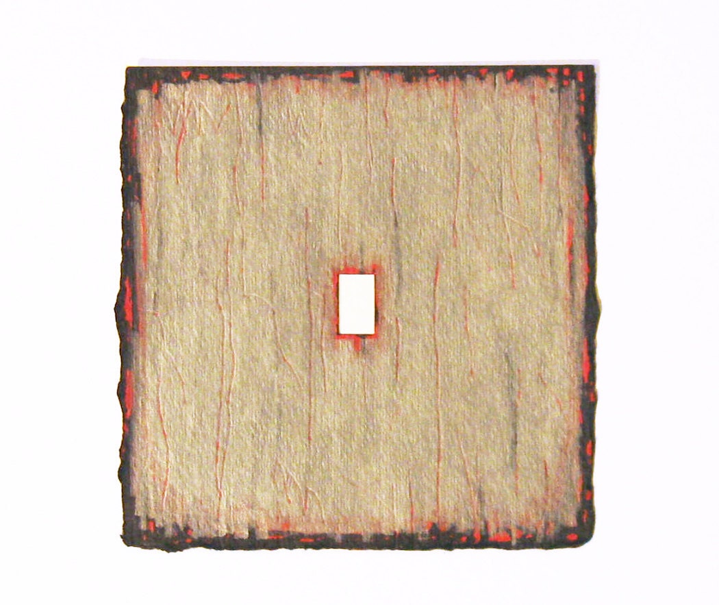 Silver Window 1  (Red)  -   Original Drawing