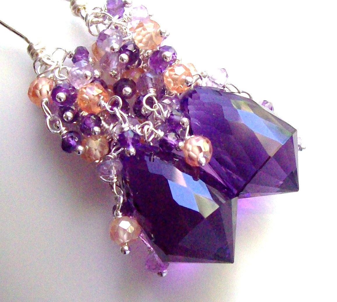 Luanda Amethyst earrings