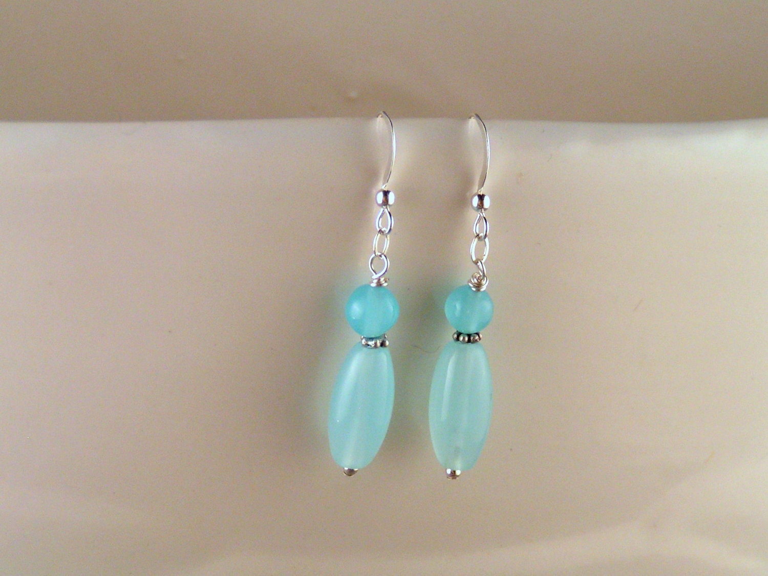 Blue Quartz Earrings