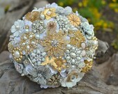 Let me turn your jewelry into an heirloom bridal bouquet