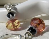 Handmade Princess Earrings - Gold Luster Petite Crowns