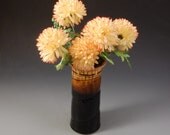 Vase, Ebony Brown and Golden Brown