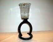 Horse Shoe Candle Holder
