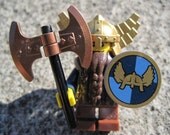 Lego battle dwarf tie tack/pin