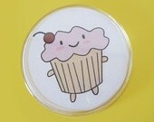 Happy Cupcake - Kawaii Coaster