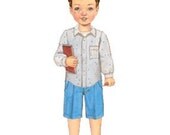 Oliver and S, Sketchbook Shirt and Shorts Pattern 5-12