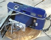 Blue Polaroid 110B 4x5 Format Camera, Custom Made By Alpenhause Kamera Werke - alpenhause Blue Polaroid 110B 4x5 Format Camera, Custom Made By Alpenhause Kamera Werke - alpenhause