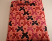 Kindle Sleeve, Kindle 3 Sleeve, Pink Butterfly, Ready to Ship
