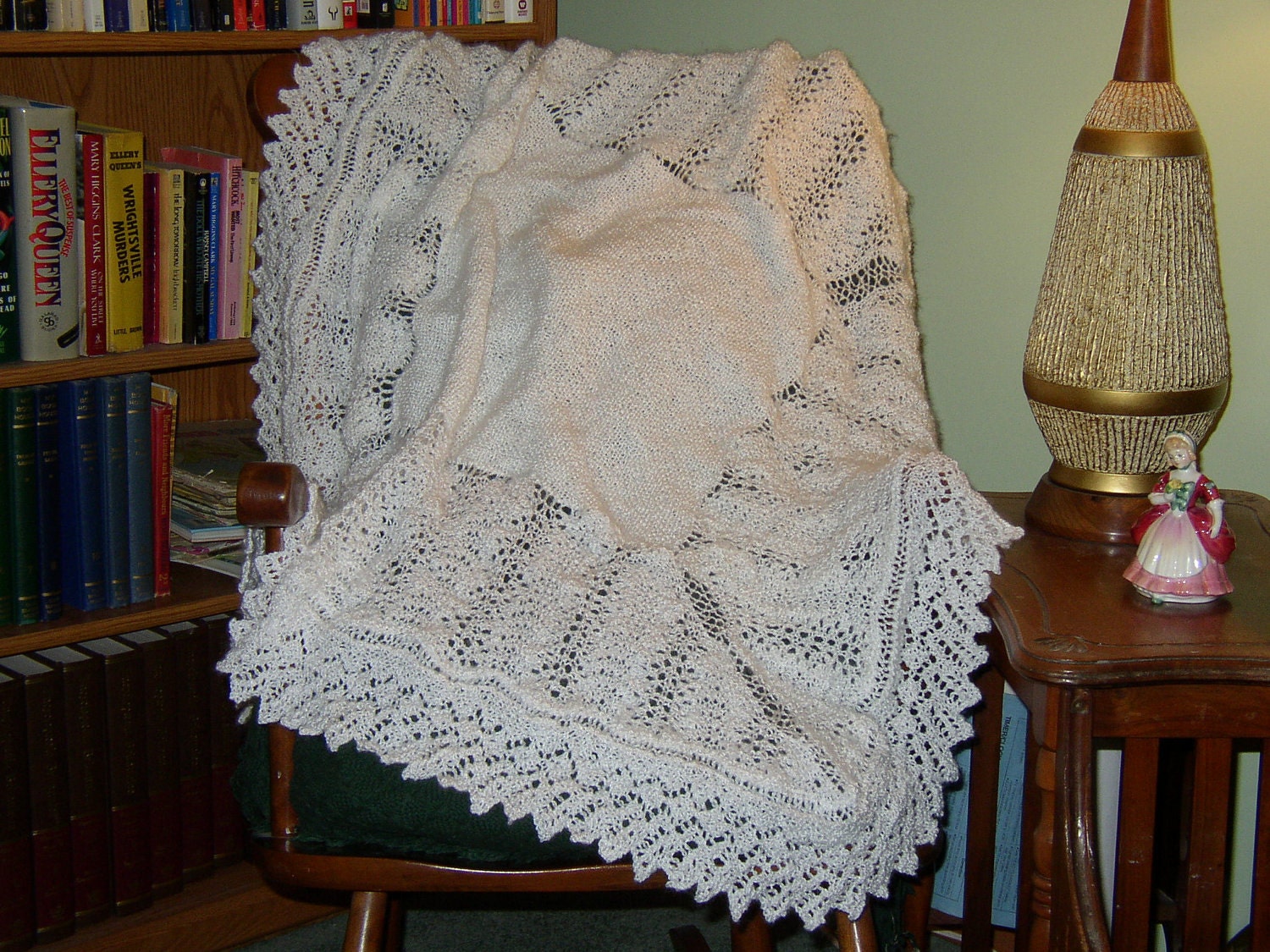 Shetland Lace Shawl PDF Pattern