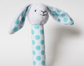 White Rabbit Squeakie Toy