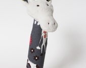 Grey Giraffe Squeakie Toy