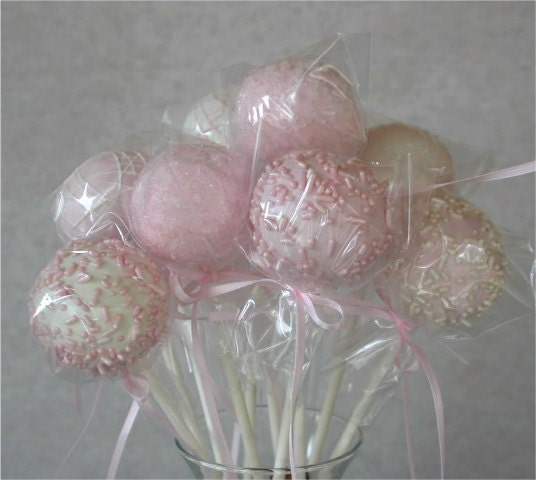 Ballet Pale Pink Gourmet Cake Pops (12)