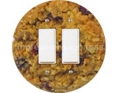 Oatmeal Raisin Cookie Decora Double Rocker Switch Plate Cover