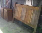 Headboard Reclaimed Wood Handmade