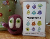 2012 MONSTERS mini pocket calendar (business card size)
