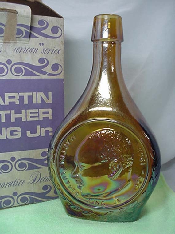 Martin Luther King Jr the Great American Series decanter from the 1960s original box