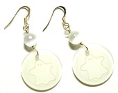 Silly Spector Ghost Earrings